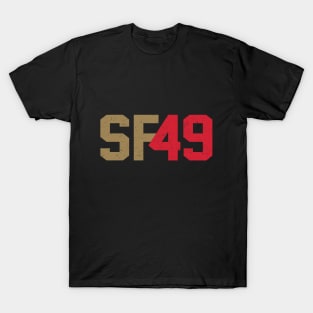 San Francisco 49ers 4 by Buck Tee Originals T-Shirt